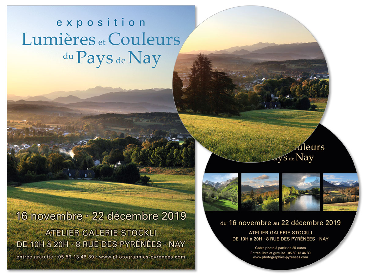 "Lumières et Couleurs du Pays de Nay" 2019 : exposition / vente de photographies à Nay