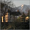 Février 31 · Le Château Sainte Marie et le Pic du Gabizos - Igon · © stockli