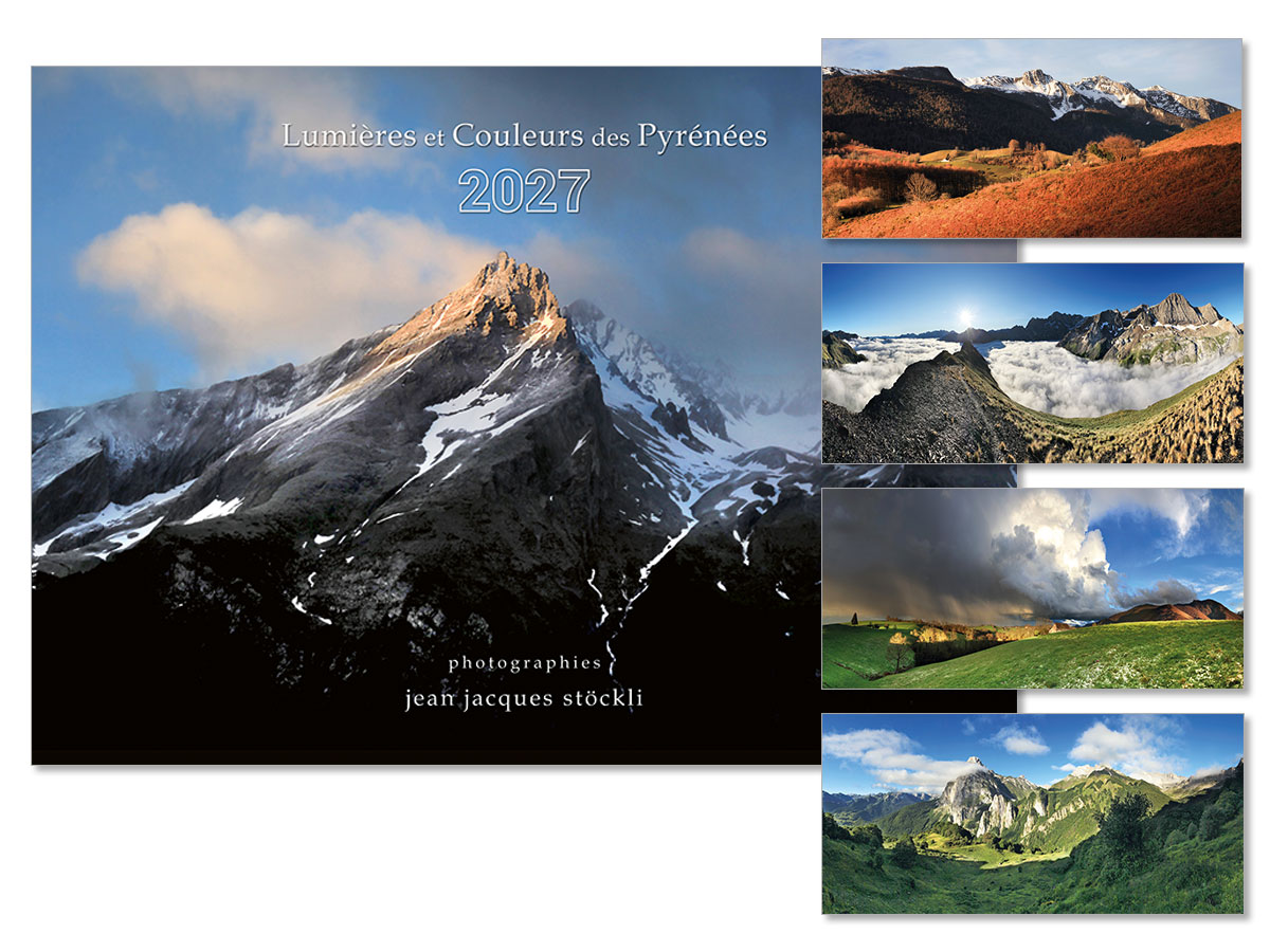 Editions de calendrier et de cartes postales “Lumières et Couleurs des Pyrénées” 2026 Editions de calendrier et de cartes postales “Lumières et Couleurs des Pyrénées” 2026