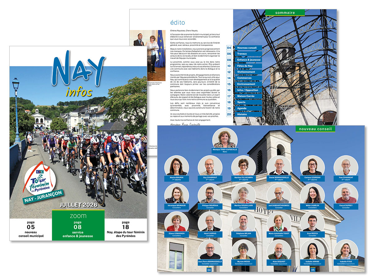 Bulletin municipal de Nay /Juillet 2026 Bulletin municipal de Nay / Juillet 2026
